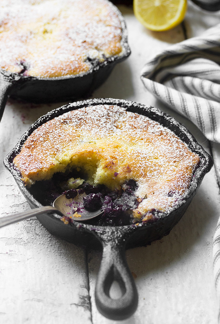Blueberry Lemon Pudding Cake Seasons and Suppers
