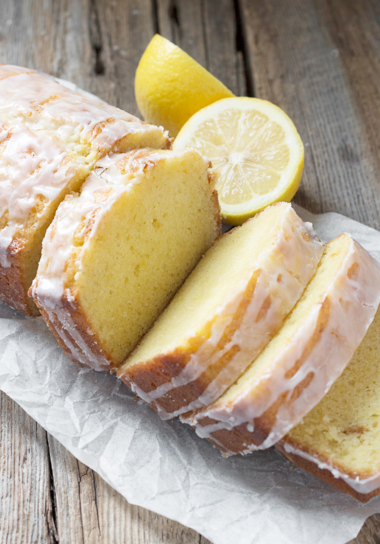 Glazed Lemon Pound Cake Loaf - Seasons and Suppers