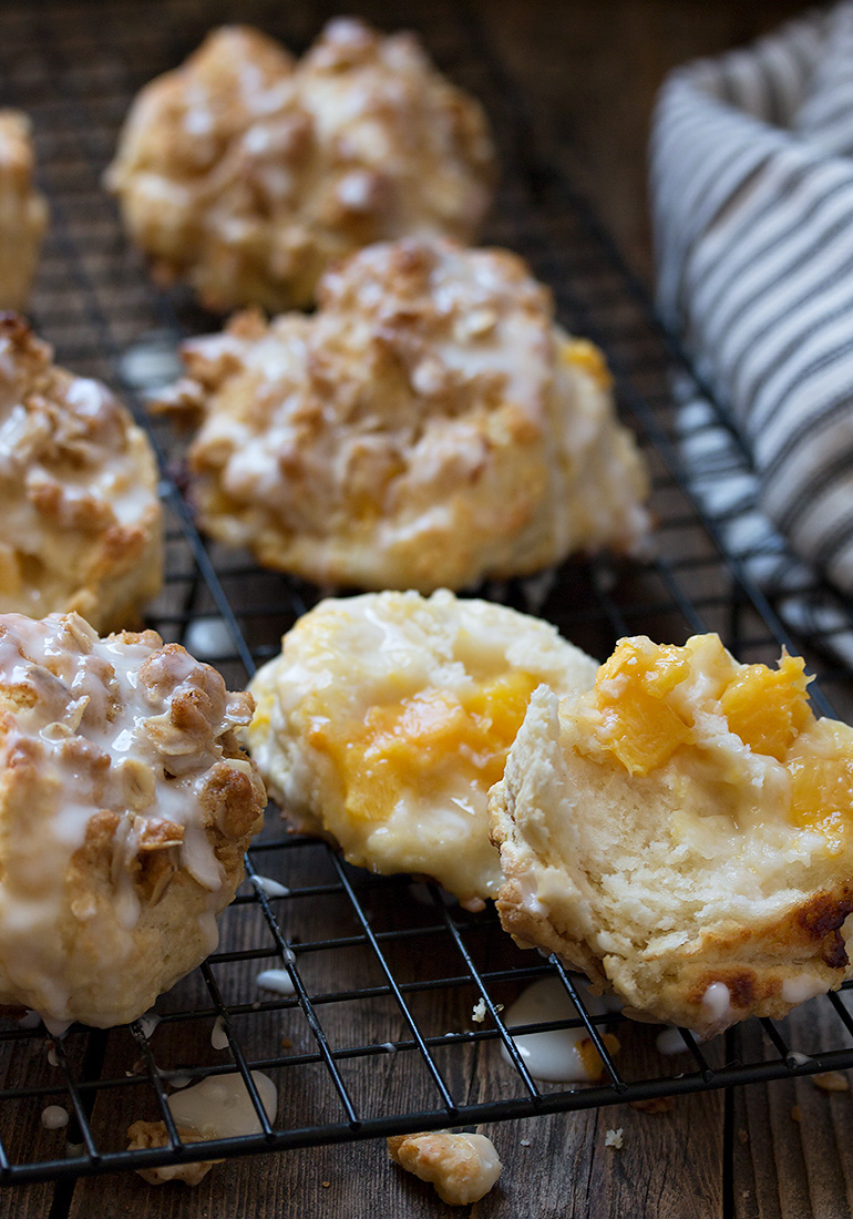 Peach Crisp Buttermilk Biscuits Seasons and Suppers