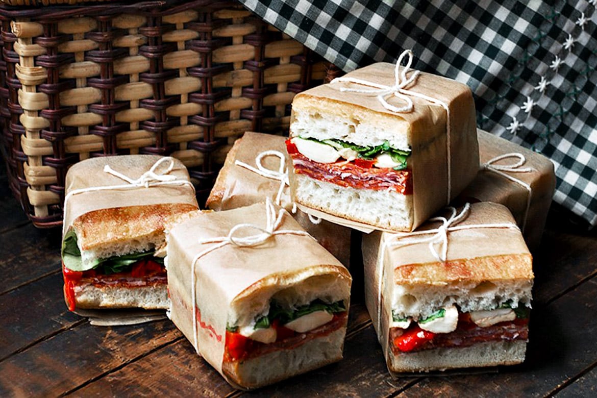 Pressed Italian Picnic Sandwiches Seasons And Suppers