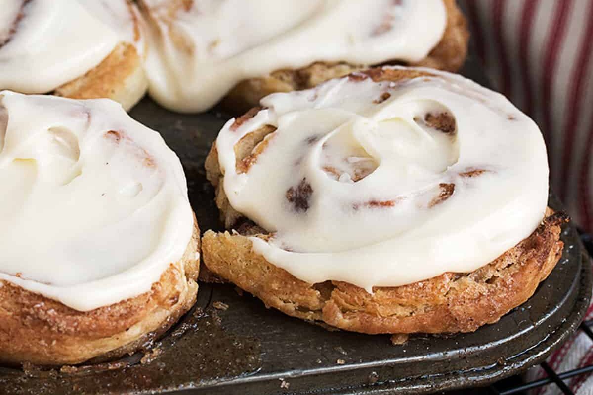 Cinnamon Roll Biscuits - Seasons and Suppers