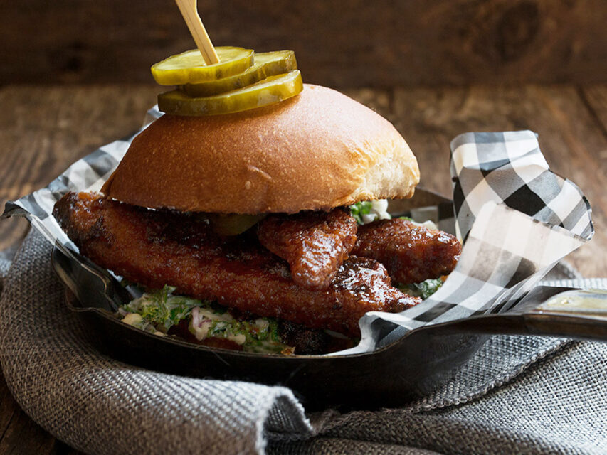 Nashville Chicken Strip Burger Seasons and Suppers