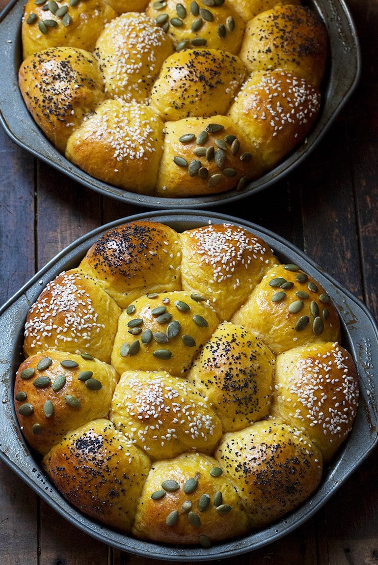 Honey Pumpkin Dinner Rolls Seasons and Suppers