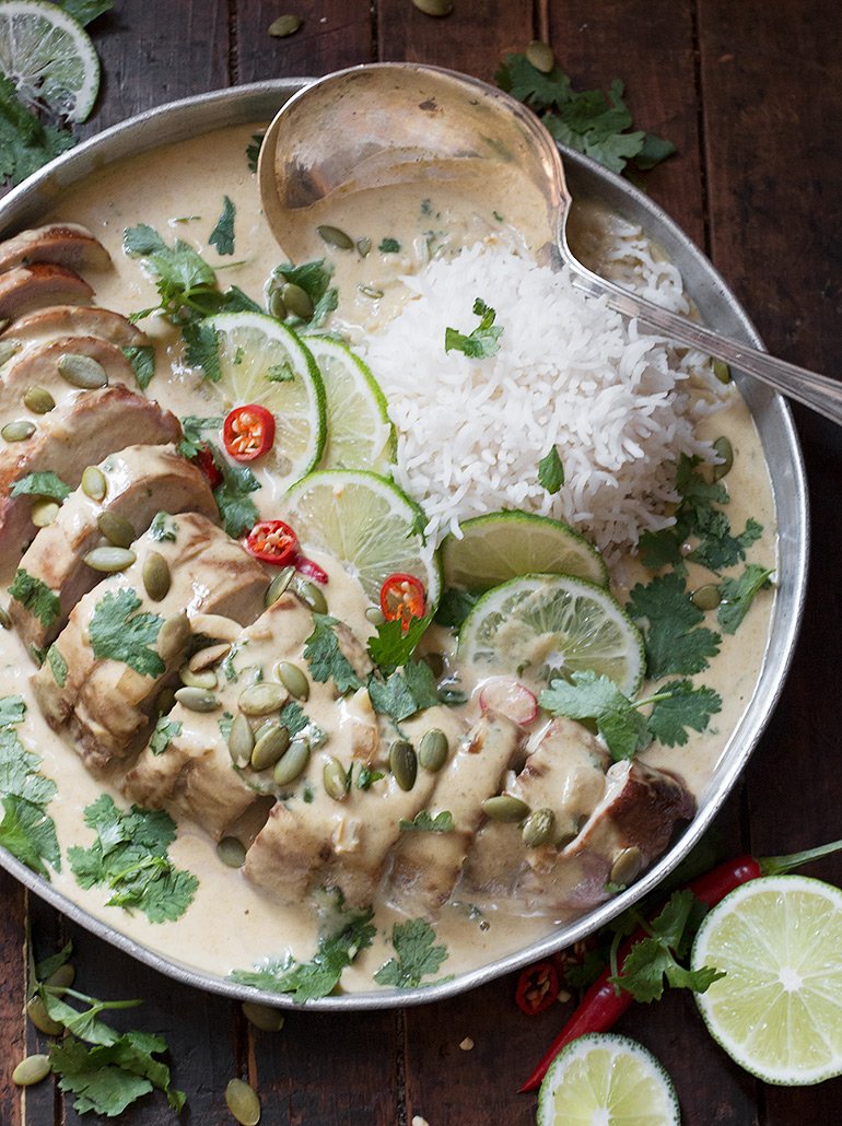 Thai Green Curry Pork Tenderloin Seasons and Suppers