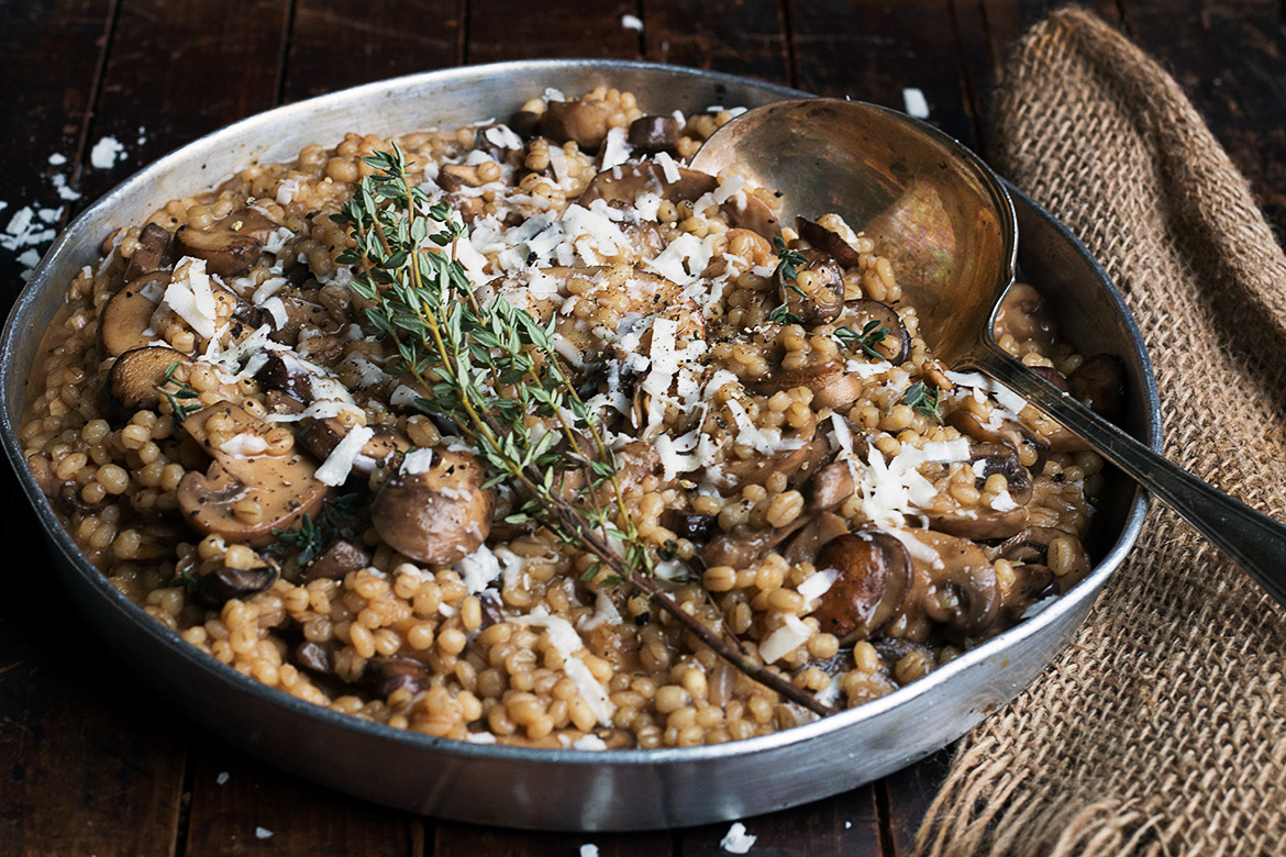 Barley with Mushrooms