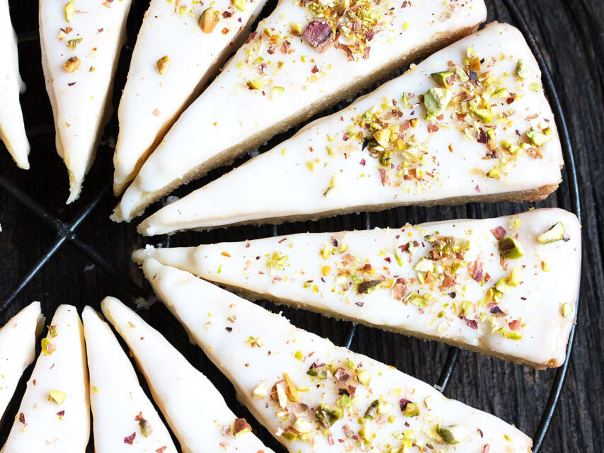 Lemon Pistachio Shortbread Cookies Seasons and Suppers