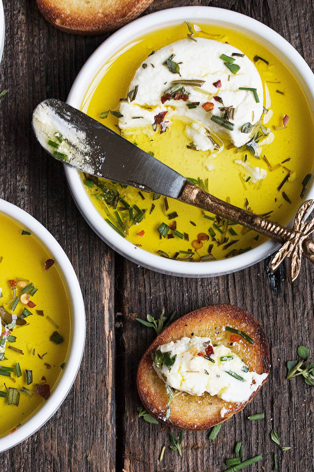 Easy Marinated Goat Cheese Seasons and Suppers