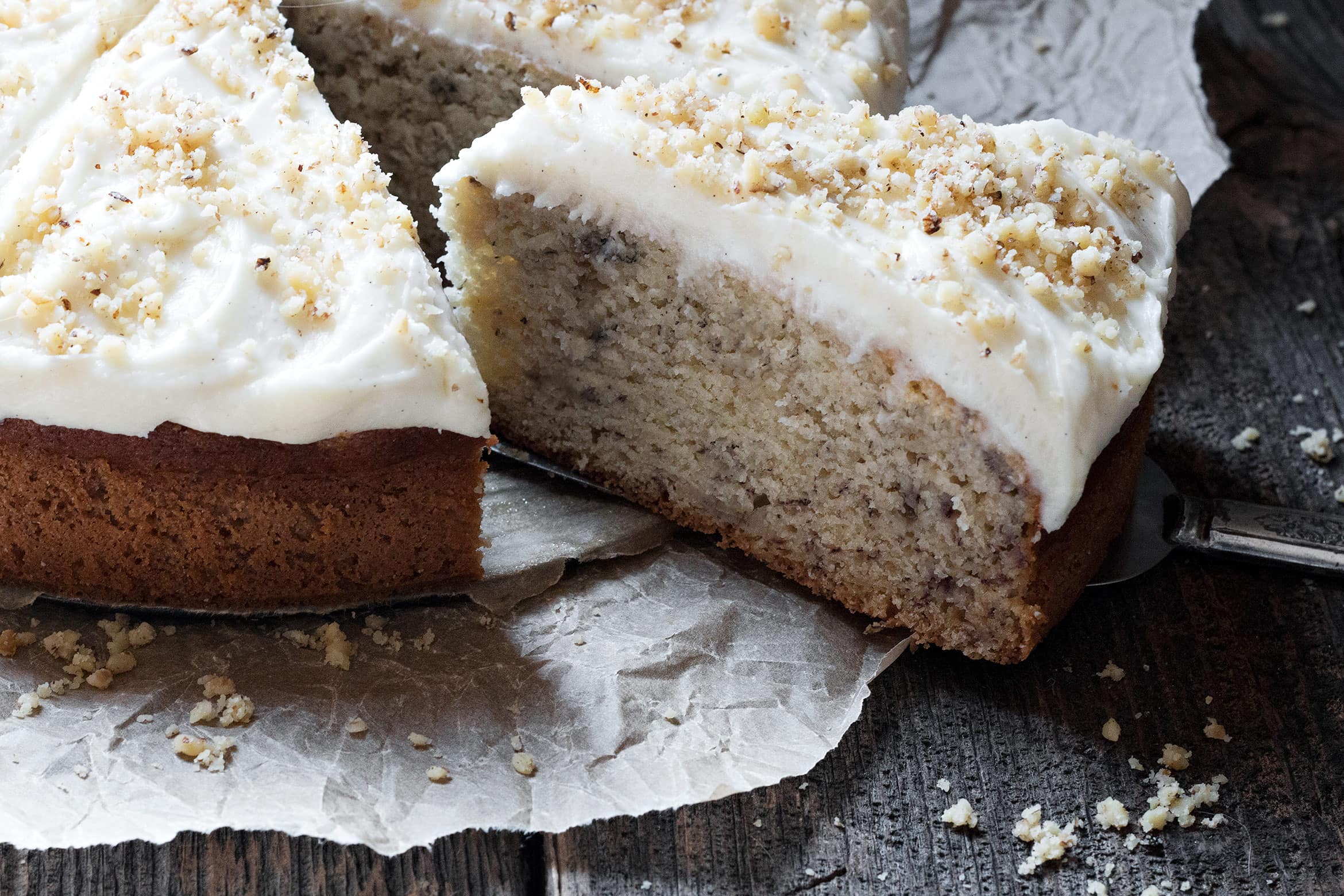 erfect Banana Cake with Cream Cheese Frosting
