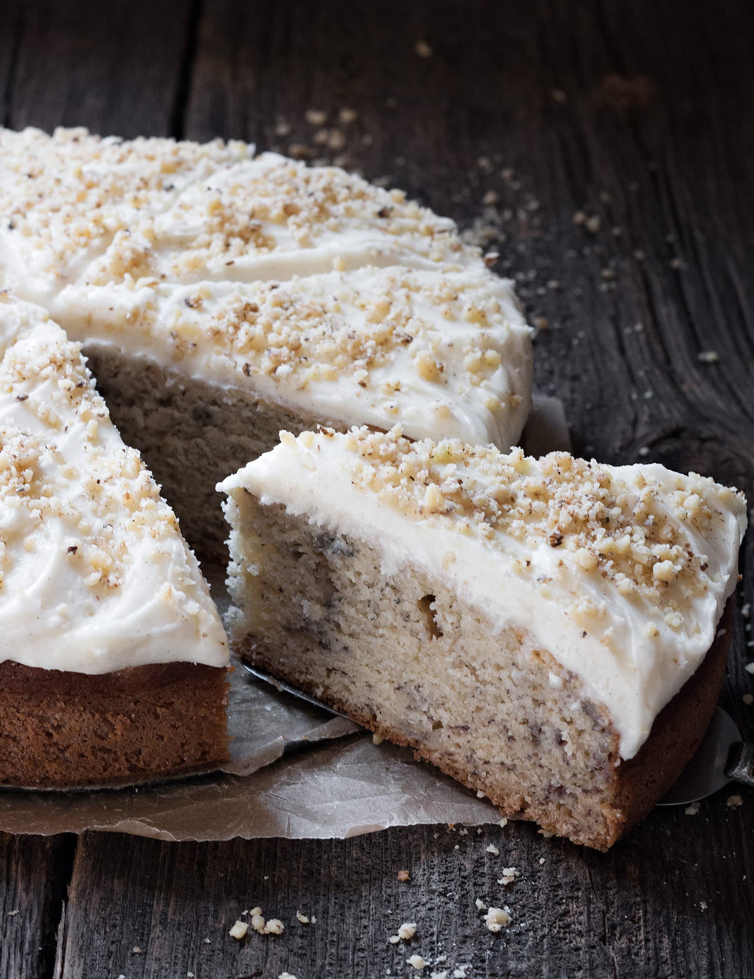 Simply Perfect Banana Cake with Cream Cheese Frosting