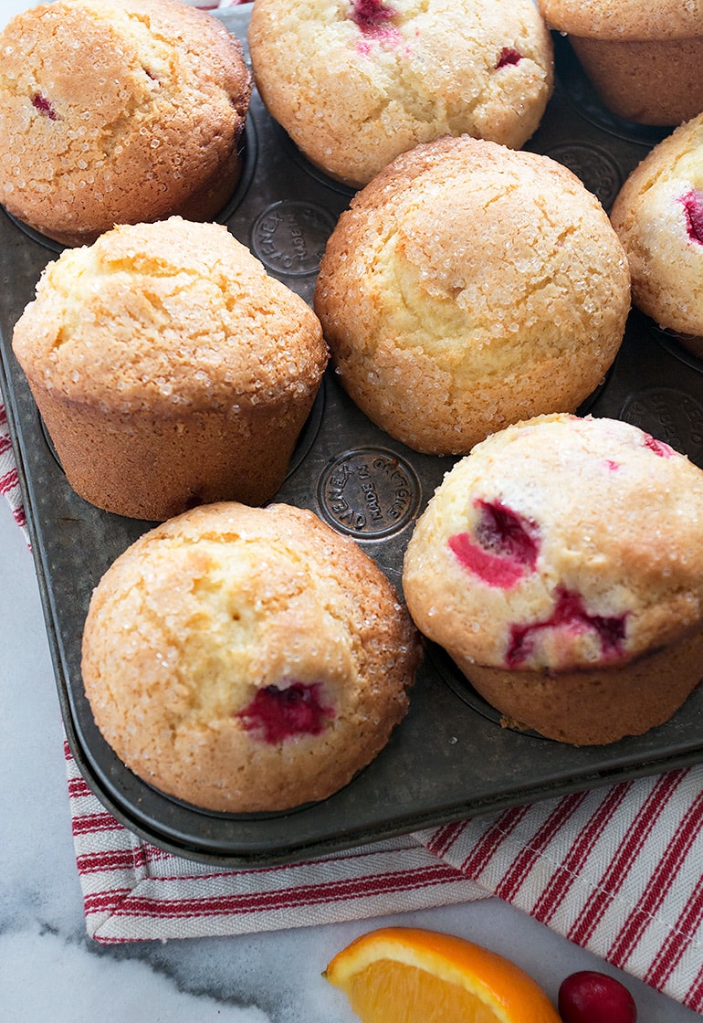 Simply Perfect Cranberry Orange Muffins
