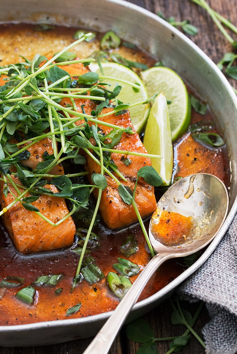 Vietnamese Inspired Instant Pot Salmon