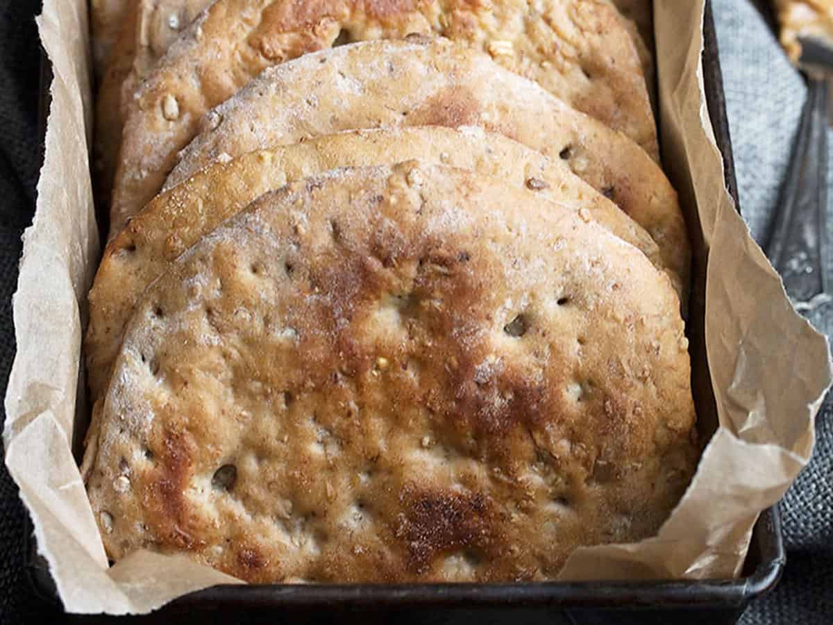 banana morning rounds in loaf pan