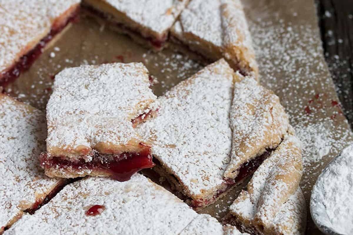 Raspberry Jam Squares Seasons and Suppers