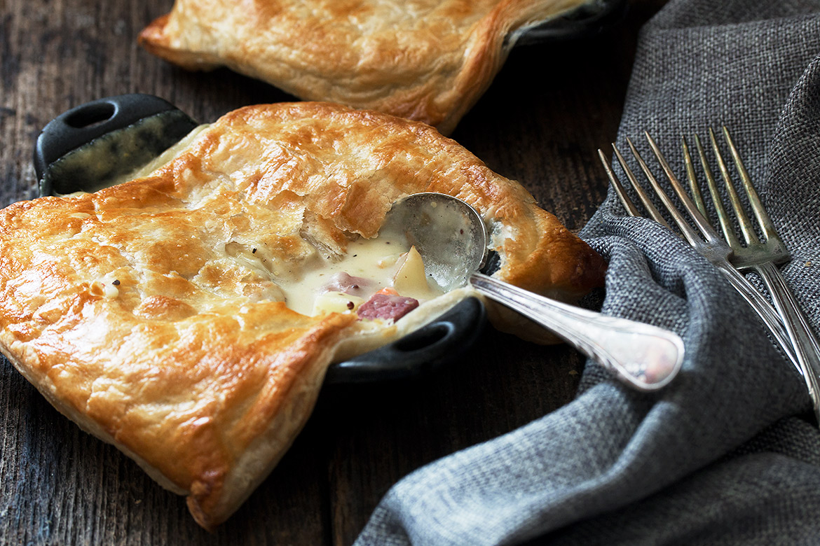 Corned Beef and Cabbage Pot Pies