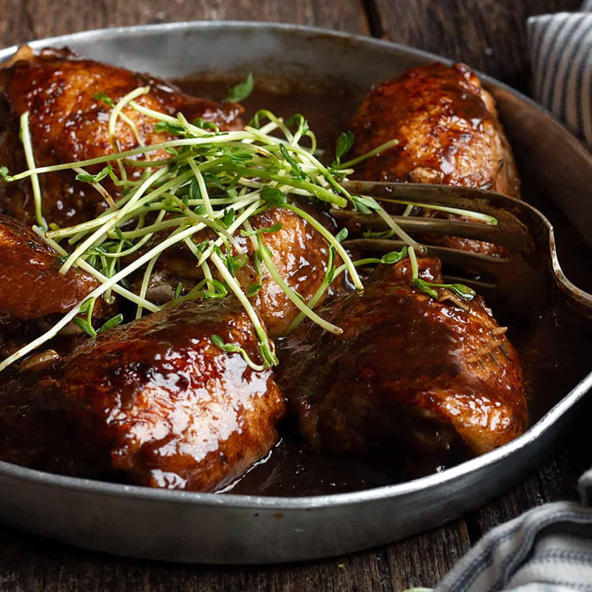 Balsamic Chicken Thighs