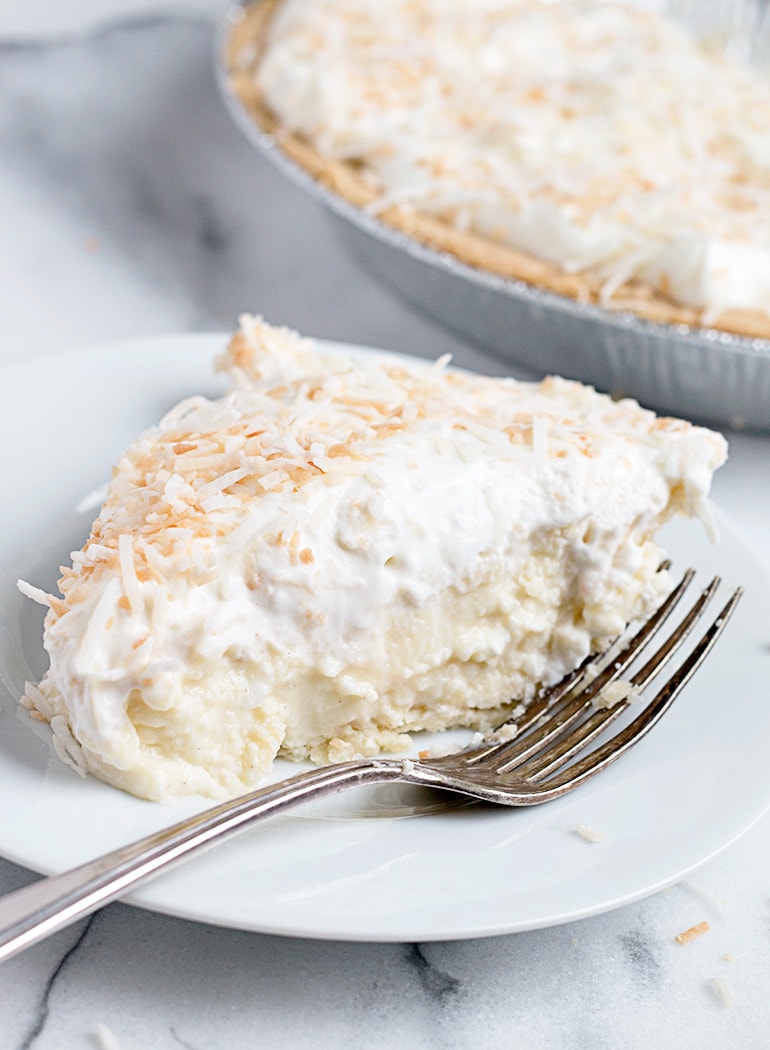 Simply Perfect Homemade Coconut Cream Pie