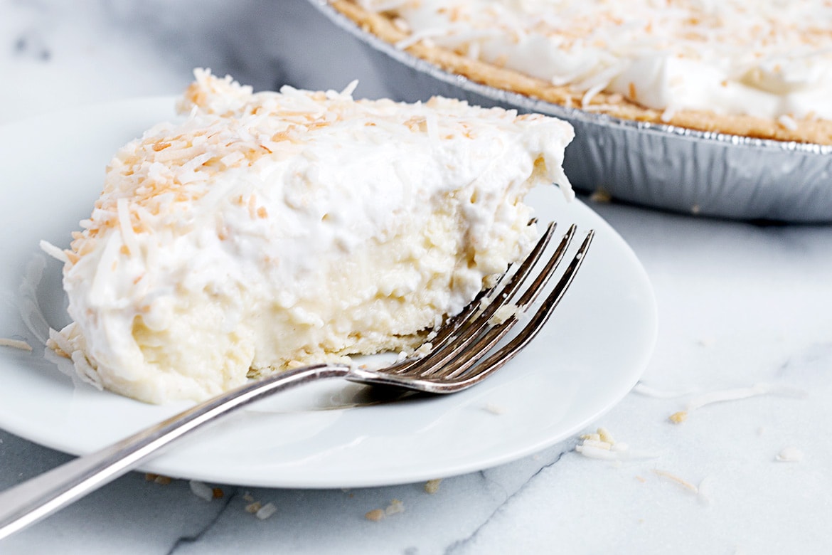 Simply Perfect Homemade Coconut Cream Pie