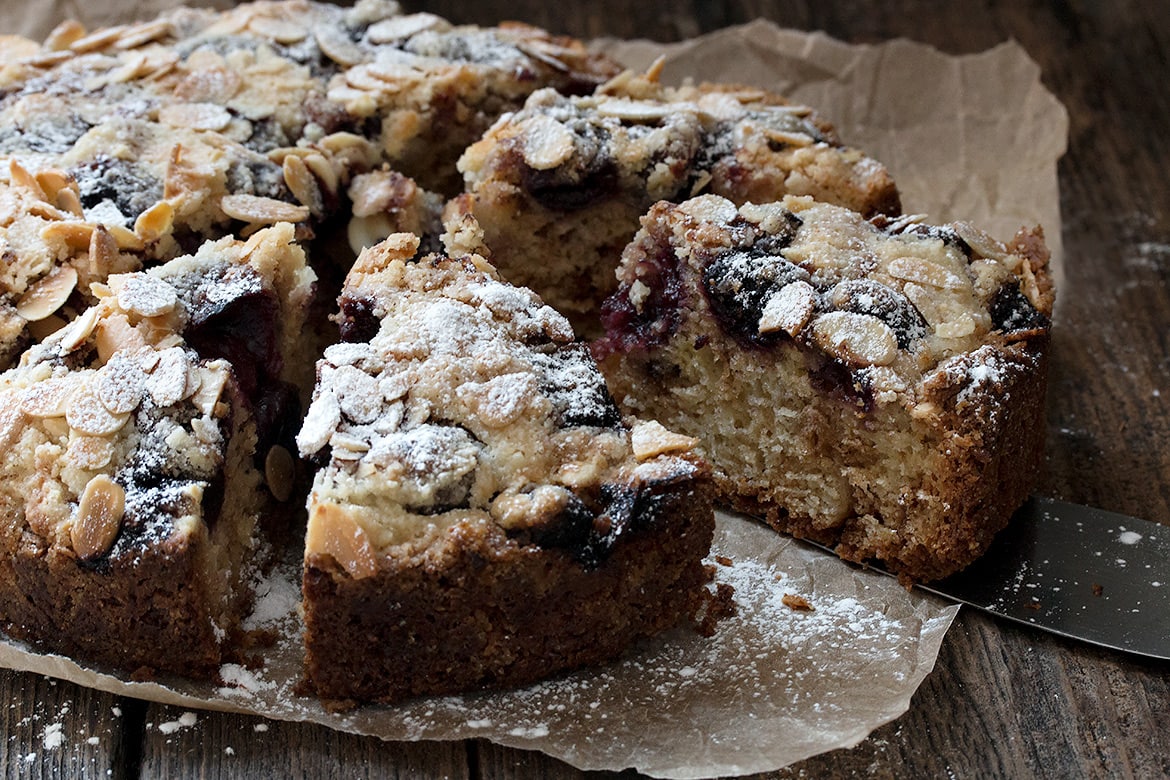 Cherry Almond Coffee Cake Seasons and Suppers