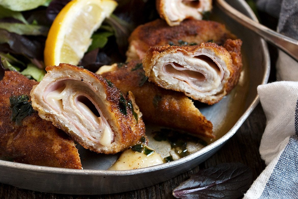 Pork Cordon Bleu with Lemon Pan Sauce Seasons and Suppers