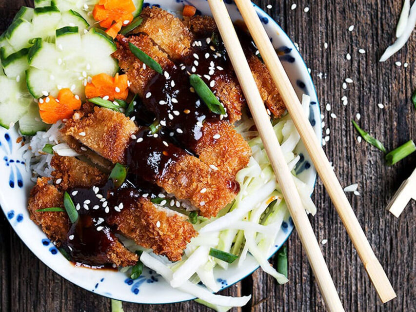 Pork Tonkatsu Bowls Seasons and Suppers