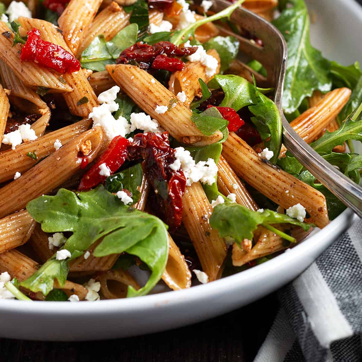 Italian Pasta Salad with Balsamic Dressing