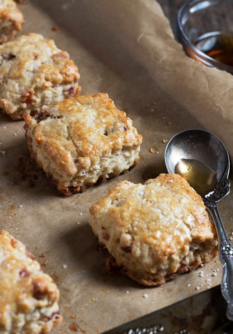 Maple Bacon Biscuits Seasons and Suppers