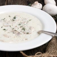 Creamy Mushroom Soup without the Cream