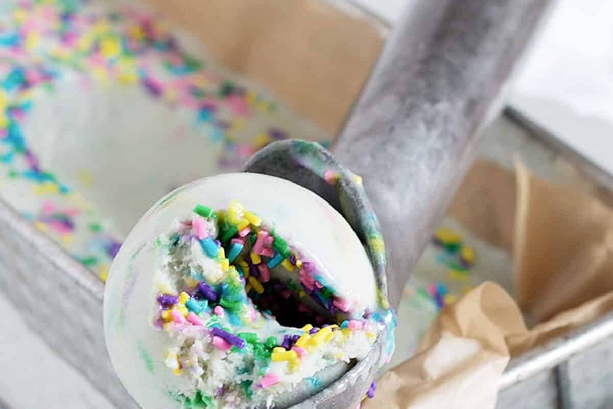 Birthday Cake Gelato Seasons and Suppers