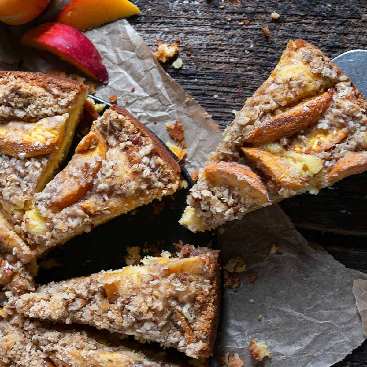 Peach Buttermilk Cake