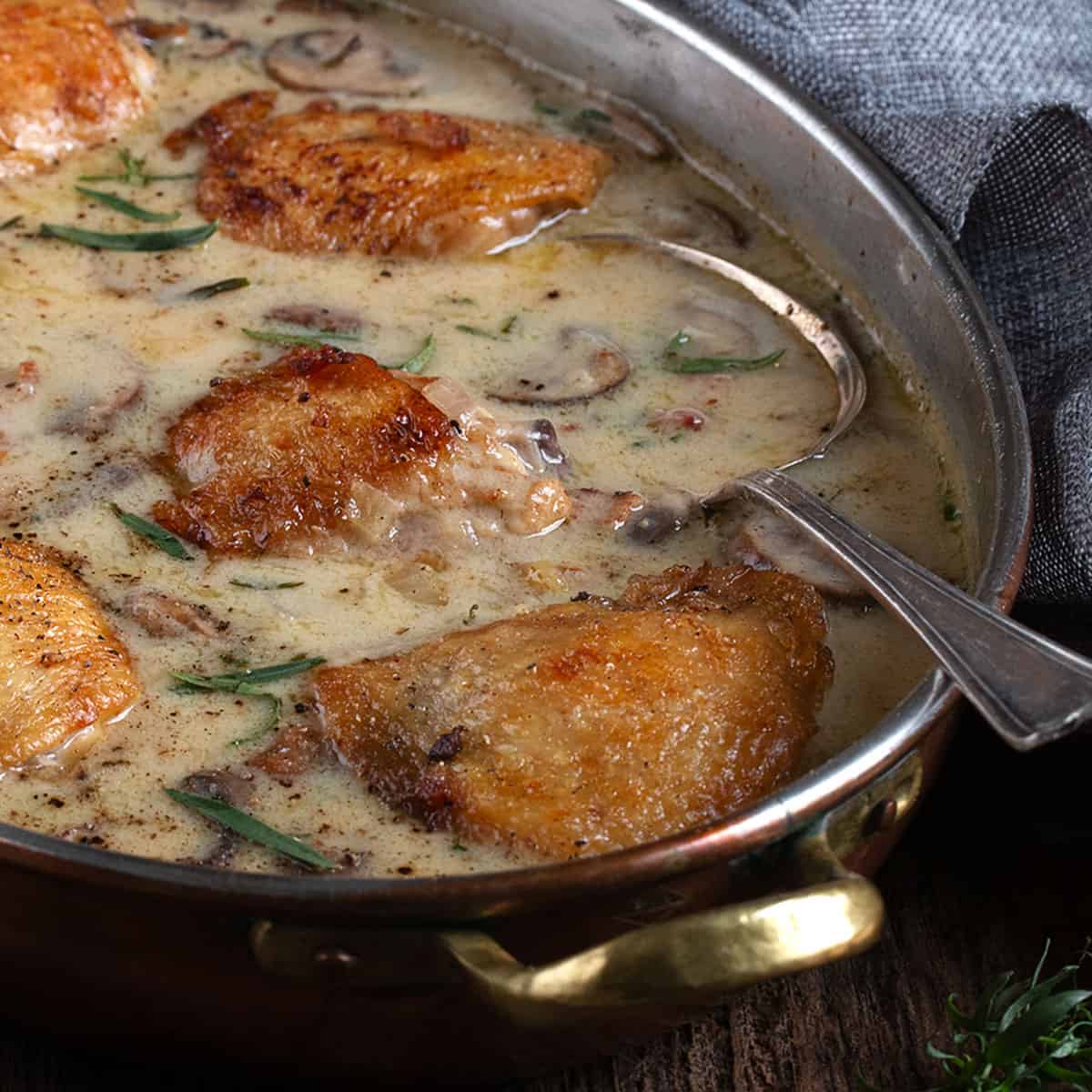 Saucy French Chicken