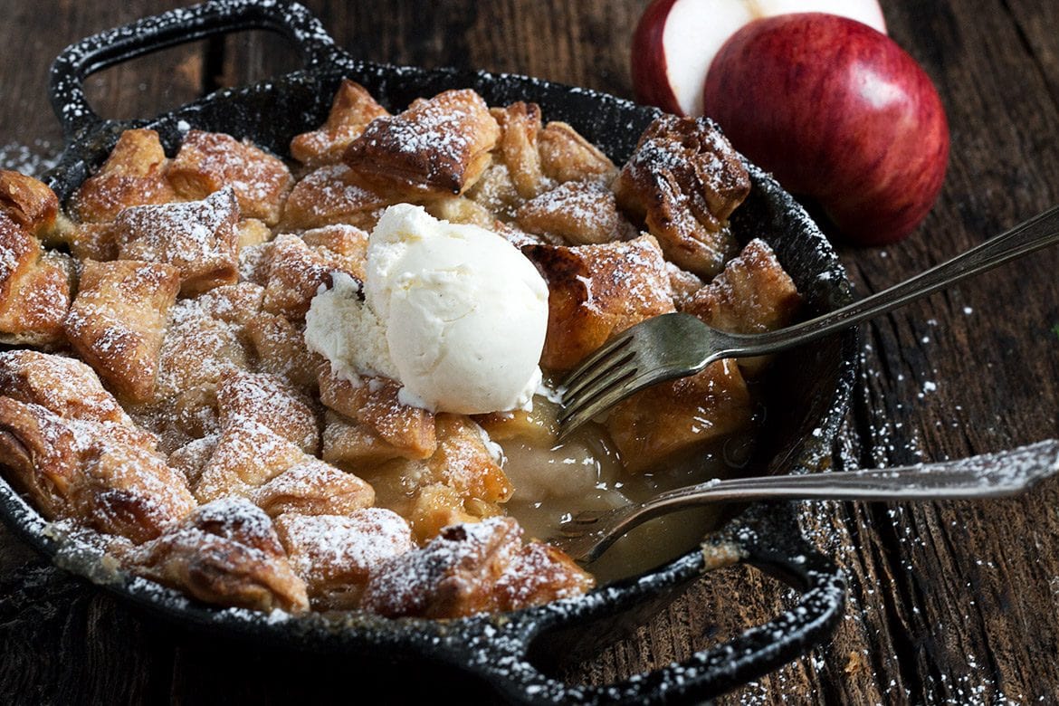 Easy Skillet Apple Pandowdy Seasons and Suppers