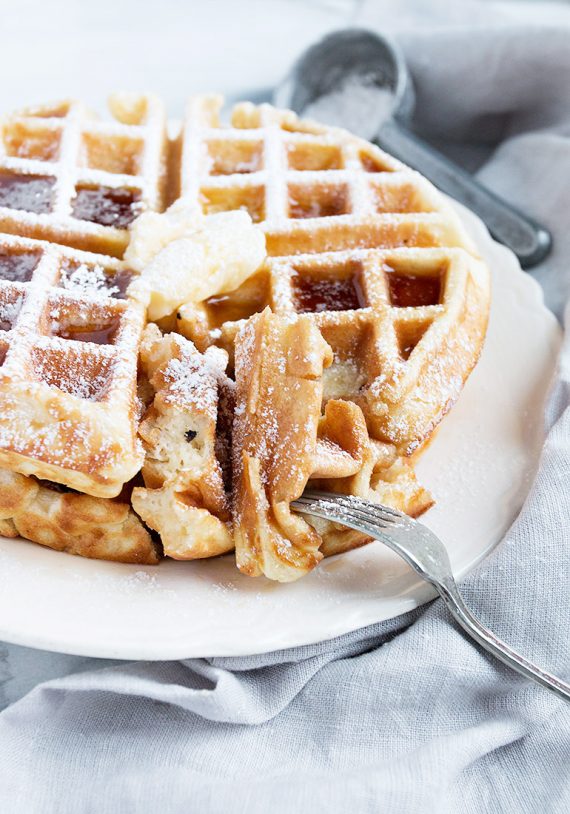 Simply Perfect Homemade Waffles Seasons and Suppers