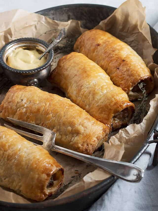 Easy Homemade Sausage Rolls Seasons and Suppers