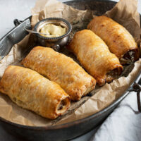 Easy Homemade Sausage Rolls - Seasons and Suppers