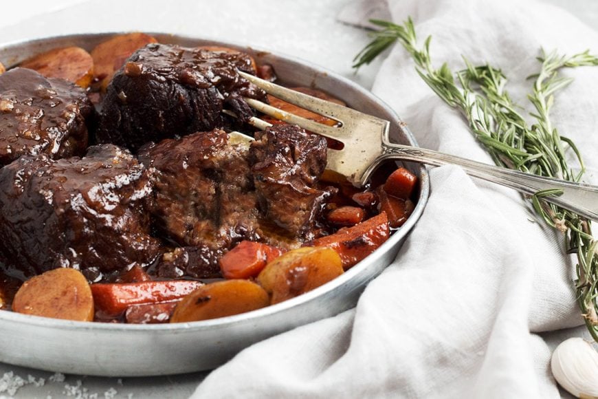 Red Wine Braised Boneless Short Ribs Seasons and Suppers