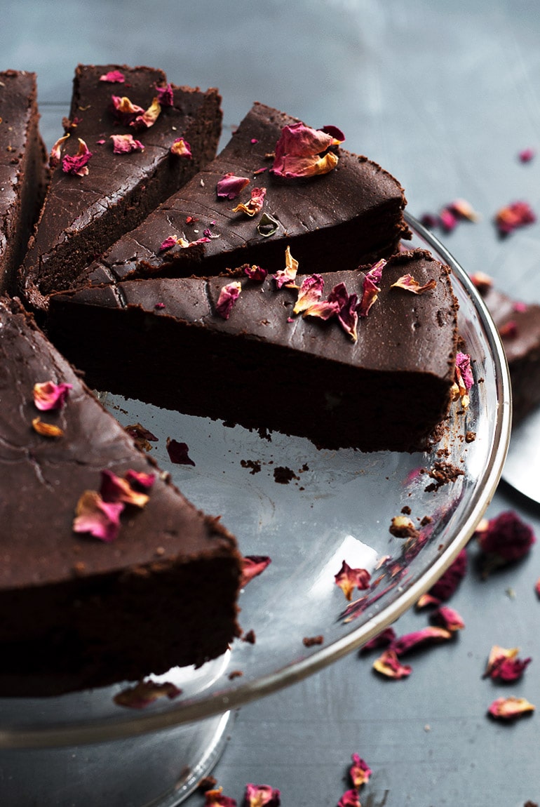 Flourless Chocolate Truffle Cake