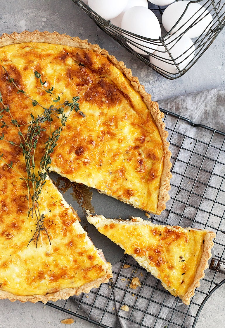 Classic Quiche Lorraine Seasons and Suppers
