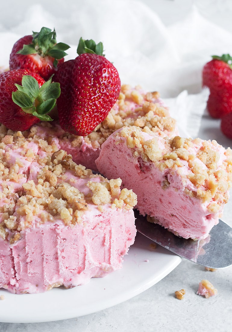 Frozen Strawberry Dessert Seasons and Suppers