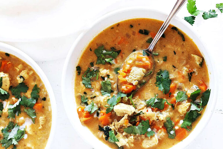 Chicken Mulligatawny Soup - Seasons and Suppers