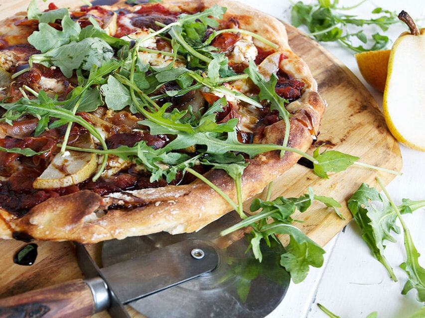 Pear Prosciutto Pizza Seasons and Suppers