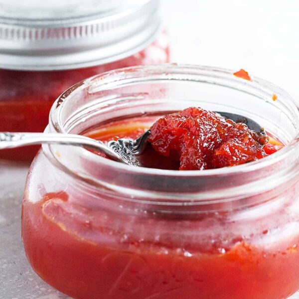 Easy NoPectin Red Pepper Jam Seasons and Suppers