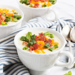 creamy soup recipe category header image