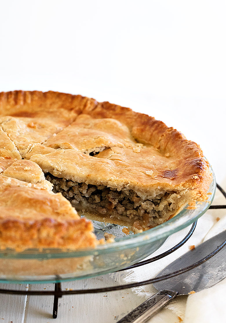 How to Make Classic Tourtière (Québec Pork Pie)