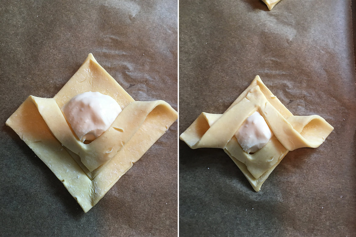 Shaping Puff Pastry Appetizers 4