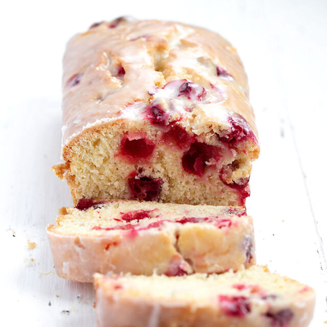 Glazed Cranberry Lemon Loaf Seasons and Suppers