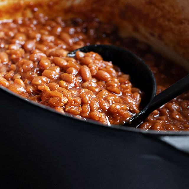 Homemade Baked Beans from dried beans Seasons and Suppers