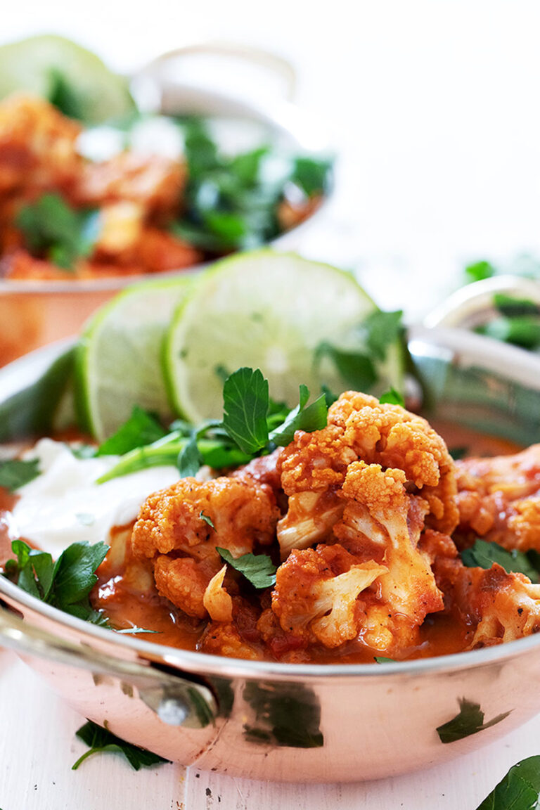 Easy Indian Cauliflower Curry - Seasons and Suppers