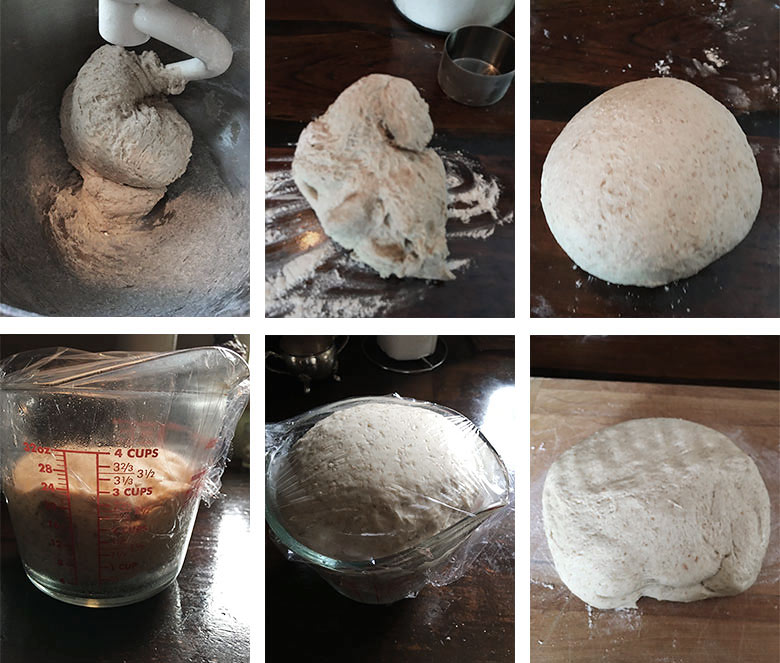 step by step photos of making honey oatmeal bread