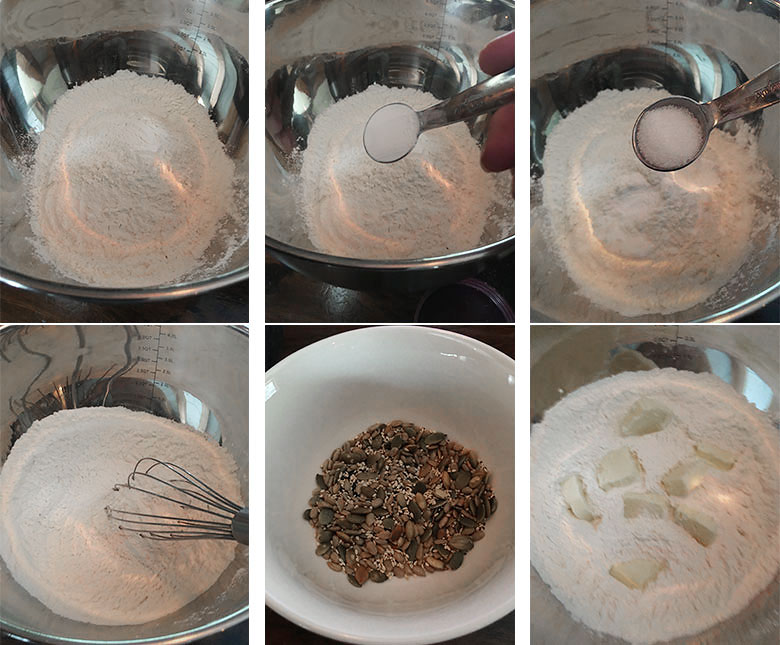 step by step photos of making no yeast bread 1 of 3