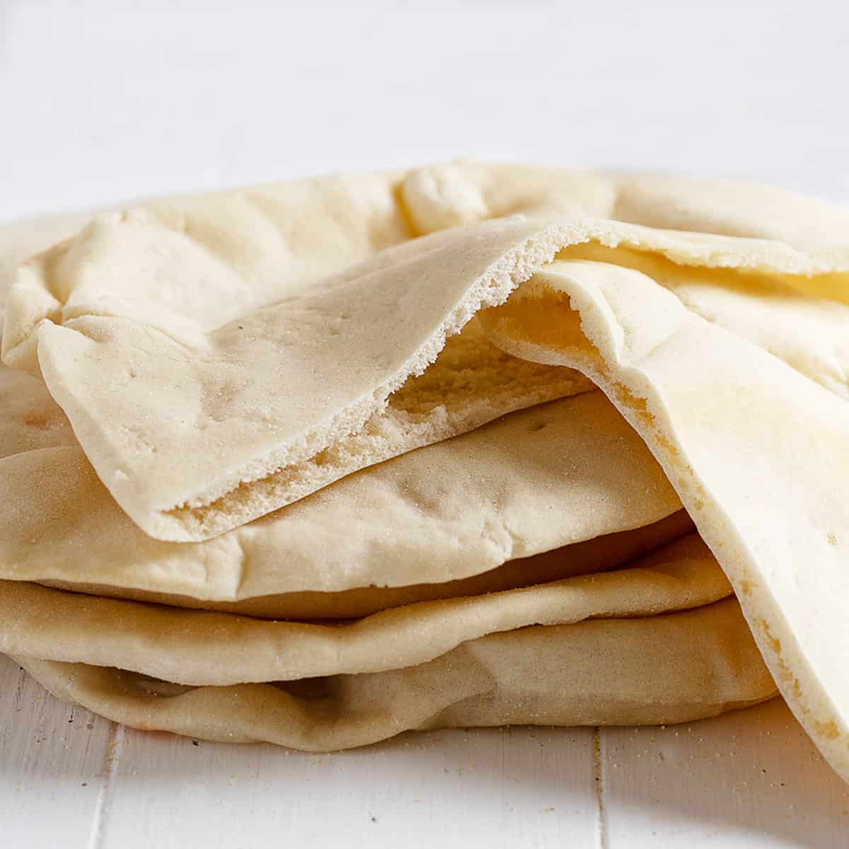 Homemade Pita Bread with Pockets - Seasons and Suppers